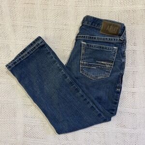 Ariat M4 Relaxed Boot Cut Jeans Mens 32x30 Medium Wash Denim Western Workwear